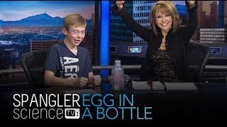 Egg in a BottleThe Tricky Way  Cool Science Experiment [upl. by Amble]