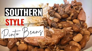 Making Southern Style Pinto Beans [upl. by Sutherlan]