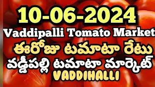 Vaddipalli Tomato Market🍅ఈరోజుటమాటారేటుTodayTomatoRateInVaddipalli10062024‎ckgowthamvlogs [upl. by Viehmann228]