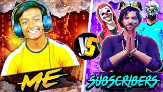 🔥FREE FIRE LIVE🔥PLAYING CUSTOM ROOM 8 HOURS😎WITH KHATARNAK SUBSCRIBERS🤬ON LIVE🎮🎯GARENA FREE FIRE [upl. by Redman]