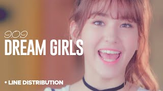 IOI  Dream Girls  Line Distribution Color Coded REMAKE [upl. by Salli]