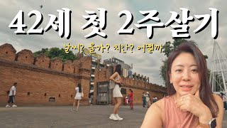 🇹🇭치앙마이 1치앙마이에서의 2주를 위해 얼마나 많은 용기가 필요했던가 [upl. by Aimat26]