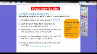 Vocabularly Builder PreChapter 1 [upl. by Asilehs]