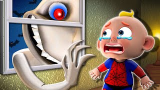 Monster In The Toilet Song 🚽👽  Dont Cry Little Baby 👀  NEW✨ Nursery Rhymes for Kids [upl. by Janus]