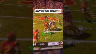 Tight End kick return 🔥🏈 ncaa25 cf25 madden25 [upl. by Sholley460]