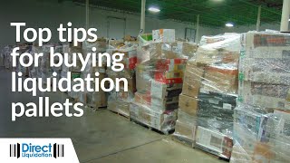 Top Tips for Buying Liquidation Pallets of Returned Merchandise [upl. by Chemush461]