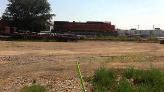 Stuck train horn in Longmont [upl. by Rasure]