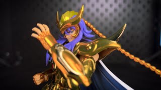 Scorpio Milo Bandai Gold Ex Revival Pose Session [upl. by Warring637]