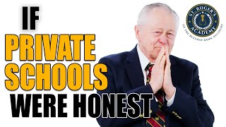 Private Schools Vs Public Schools  Honest Ads [upl. by Aerdnahs75]