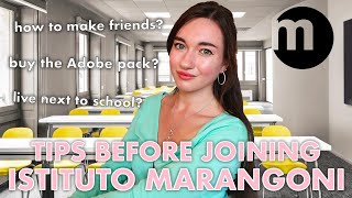 Do This Before Joining Istituto Marangoni Milano  Tips amp Regrets From Marangoni Graduates [upl. by Affay]