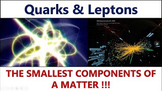 QUARKS versus LEPTONS Whats the difference  Detailed Analysis of Particle Physics science upsc [upl. by Oivatco]