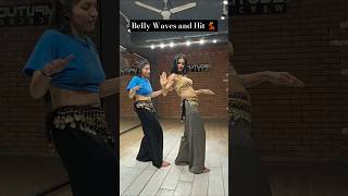 Learn How to Do Waves in BELLY STOP amp HIT ❤️‍🔥 [upl. by Amelina]