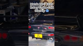 1992 Mazda RX7 FD3S Efini Rotary Engine Cold Start Up rx7 jdm rotaryengine [upl. by Aikrehs]