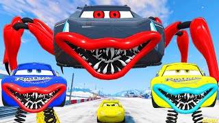 Hot Wheels Race Off  Extreme Levels with Lightning McQueen [upl. by Ludovico]