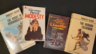 Modesty BlaisePan vintage paperbacks and original first edition novels [upl. by Ardnoid305]