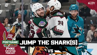 Lawson Crouse Clayton Keller And Nick Schmaltz Lead Arizona Coyotes To Victory Over San Jose Sharks [upl. by Tonneson984]