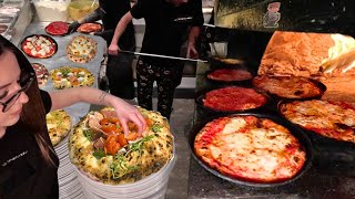 Pizzeria da RECORD 50 anni di Pizze Top Super Condite al Mattone e al Tegamino ScugnizzoTorino [upl. by Ykcor]