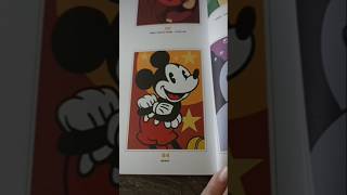 Livre coloriages mystères Disney Portraits Numéro 84  Mickey Feutres acryliques guangna shein [upl. by Amber]