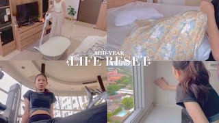 MIDYEAR RESET✨ getting my life together goal setting deep cleaning  AkireRiika [upl. by Skinner]