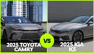 2025 Toyota Camry vs 2025 Kia K5 Price Engine amp Specs Comparison [upl. by Jelsma]