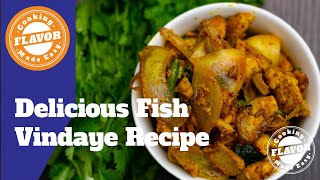 Delicious Fish Vindaye Recipe  Mauritian Vindaye Poisson  Quick amp Easy [upl. by Zinck16]