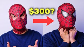 NYOBAIN TOPENG SPIDERMAN JUTAAN RUPIAH  TOBEY MAGUIRERAIMI SPIDERMAN MASK UNBOXING amp REVIEW [upl. by Nivre343]