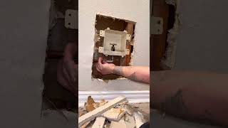 Replacing Ice Maker Box  Plumbing Clip [upl. by Ahsin]