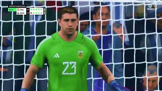 PÊNALTIS ARGENTINA X HOLANDA FC 24 XBOX ONE SERIES [upl. by Ycrad]