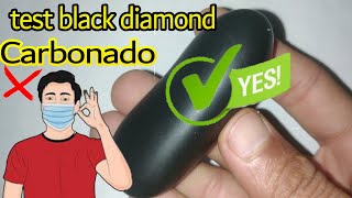 4 ways to check black diamonds quotcarbonadoquot at home in the easiest ways possible [upl. by Louisette]