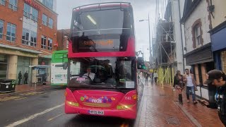 Salisbury Reds Scania N230UD Ommicity 1141 HF09 BKA Ommidecka Running Day [upl. by Eeraj]