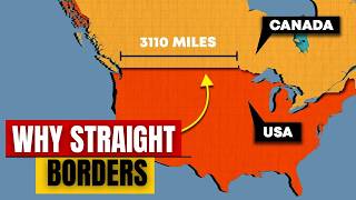 Why Canada and The United States Have the Bizarre Border in the World [upl. by Enomahs]