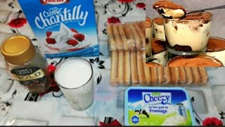 تيراميسو الإيطالية سهل ولذيذ يحضر في دقائق روعة في المذاق👌 recettes tiramisu [upl. by Edahsalof]