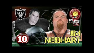 10 JIM NEIDHART  Football Players Turned Wrestler [upl. by Naashar]