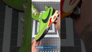 NIKE AIR MAX WAFFLE SP ACTION GREEN INHAND LOOK  SHORT REVIEW 👀 [upl. by Solomon745]