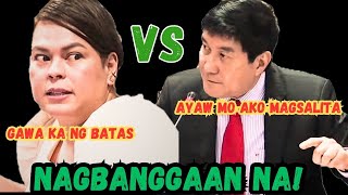 Ang mainit na salpukan at sagutan ni Senator Raffy Tulfo at VP Inday Sara Duterte sa senate hearing [upl. by Bealle764]