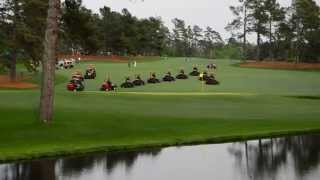 Masters Practice Round  Mowing 15 [upl. by Cotter193]