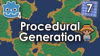 Godot 4 TileMap Tutorial Ep 7  Procedural Generation [upl. by Farro]