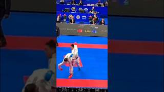 Best ippon ura mawashi gerikarate kumite bestfight [upl. by Vikky601]