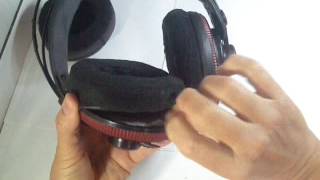 Colocando Earpads  Superlux HD 681 [upl. by Hakan]