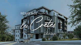 Résidence LES CRÊTES DRARIA  Aymen promotion immobilière [upl. by Neerom183]