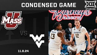 UMass vs West Virginia Condensed Game  202425 Big 12 Mens Basketball [upl. by Nerhe950]