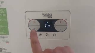 Vokera Vibe Max Installer Mode [upl. by Araldo222]