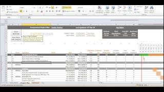 Gantt Chart Template  Project Plan [upl. by Lodovico466]