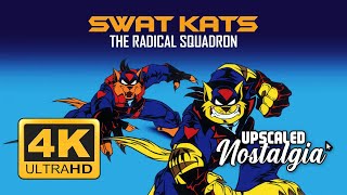 SWAT Kats The Radical Squadron 1993 Opening amp Closing Themes  Remastered 4K Ultra HD Upscale [upl. by Orren]