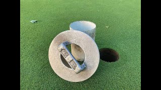 How To Change Cups On A Golf Course [upl. by Alletsirhc]