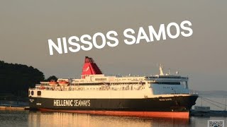 Αφιέρωμα στο NISSOS SAMOS το καμάρι της HELLENIC SEAWAYS και της Μυτιλήνης [upl. by Aiykan141]