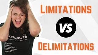 Research Limitations amp Delimitations Simple Explainer  Explainer [upl. by Kunz651]