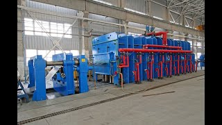 Conveyor belt vulcanizing press product line  rubbr belt press make machine [upl. by Skilken913]