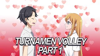 190  TURNAMEN VOLLEY PART 1  Drama Animasi Sekolah Kode Keras buat Cowok dari Cewek [upl. by Radley]