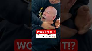 It’s been 20 YEARS since his Neck Cracked😱 neckpain Chiropractic Trending Short [upl. by Cassilda]